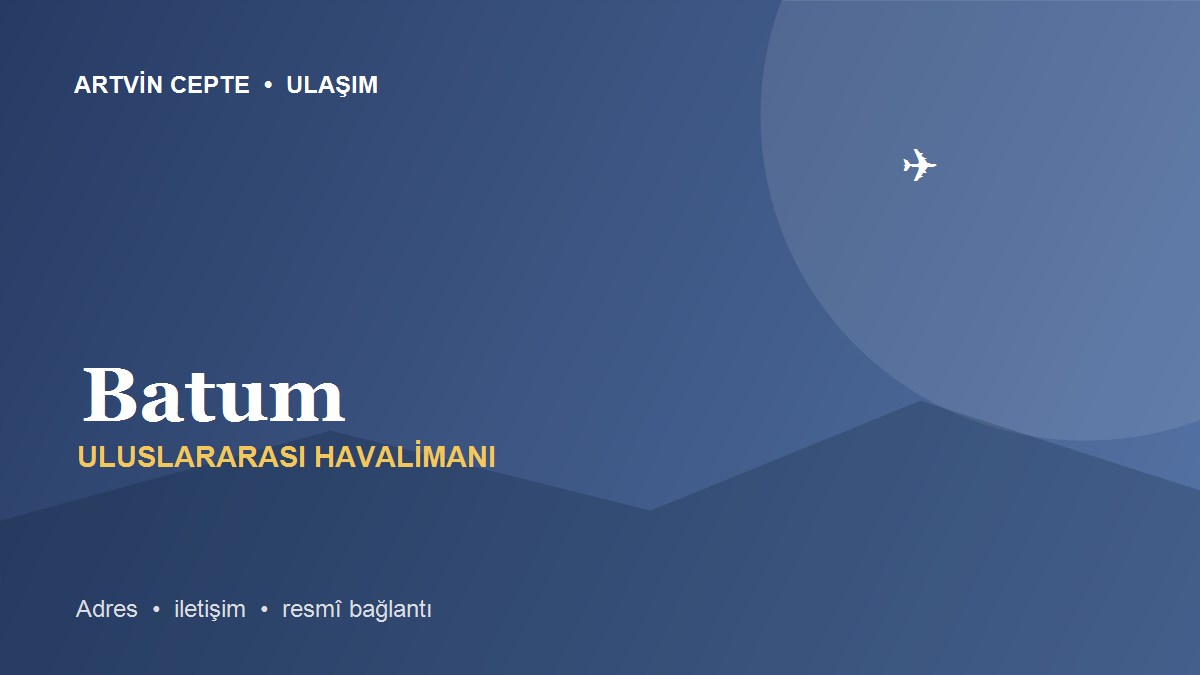 Batum Uluslararası Havalimanı